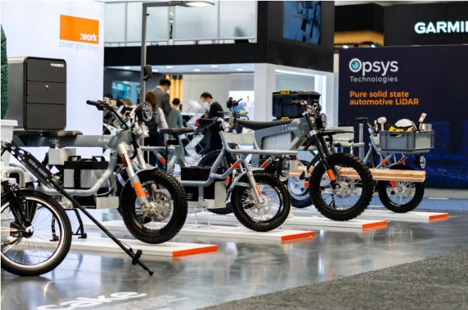Mądrzejsze, mocniejsze rowery elektryczne przejmują kontrolę na CES 2022 2 Mądrzejsze, mocniejsze rowery elektryczne przejmują kontrolę na CES 2022 - News - 2