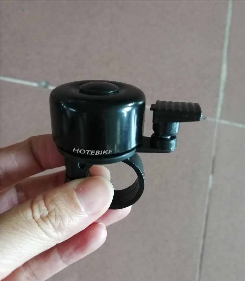 HOTEBIKE Rowerowe Dzwonki z Głośnym i Melodyjnym Dźwiękiem Klasyczny Miniaturowy Dzwonek Rowerowy dla Dzieci i Dorosłych